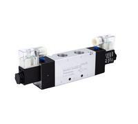 FTVOGUE Électrovanne Pneumatique à Air, 2 Positions, pour Système
