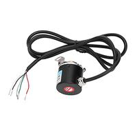 FTVOGUE Encodeur Arbre Creux AB COMPACT 2-Phase et Codeur Durable pour les Pièces D'automatisation Industrielle 3000-6000 Tr/Min DC5-24V, Adaptées aux Champs D'automatisation de Bureau et (400B)
