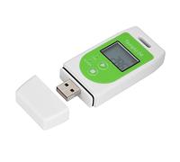 FTVOGUE Enregistreur de Données de Température USB, Moniteur de Thermomètre Réutilisable avec Rapports PDF CSV pour Réfrigérateur, Congélateur, Stockage des Aliments, Laboratoire Médical (TempU04)