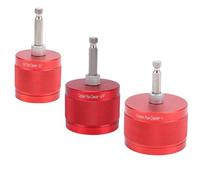 FTVOGUE Ensemble de 3 Nettoyeurs de Tuyaux en Cuivre, Brosses de Forage en Métal 1/2 Pouces 3/4 Pouces 1 Pouces avec Tige Hexagonale 1/4 Pouces pour Enlever les Bavures de saleté de