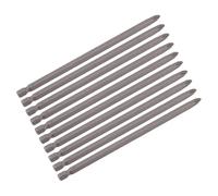 FTVOGUE Ensemble de Bits de Pilote à Vis PH2, Ensemble de Bits à Vis en Acier en Alliage en Alliage de 150 Mm, Tige Hexarrière 1/4 Pouces, pour L'électronique, le Génie électrique, les