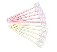 FTVOGUE Ensemble de Brosses à Dents, Kits de Brosses à Dents Douces Nettoyées en Profondeur pour Gencives Sensibles, 10 Pièces Essentiels de Voyage pour Adultes