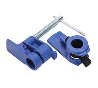 FTVOGUE Ensemble de Colliers de Serrage pour Tuyaux de Collage du Bois, Colliers de Serrage à Dégagement Rapide en Acier Malléable Robuste pour le Travail du Bois, Filetage G3/4 Pouces pour les