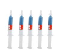 FTVOGUE Ensemble de Pâte à Polir Diamant, W0.5 à W40, pour Montres en Jade, Bijoux en Métal, pour Finition Miroir de Haute Précision, 5 Pièces (W5 (polissage fin 2000 mesh))