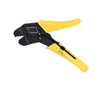 FTVOGUE Ensemble de Pinces à Sertir, Outil de Sertissage de Borne à Cliquet en Acier au Carbone 0,5 à 6 Mm2 avec 8 Paires de Matrices, Sac de Rangement pour la Décoration de la Maison, Connexion de