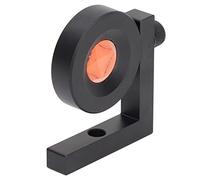 FTVOGUE Ensemble de Prismes de Station Totale, Barre en L de 90 Degrés à Angle Droit avec Prisme Recouvert de Cuivre pour équipement d'arpentage, Diamètre de Verre de 25,4 Mm, Portée de 800 M pour