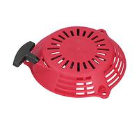 FTVOGUE Ensemble de Rembobinage de Démarreur à Tirer Accessoire de Démarrage de Générateur en Plastique Démarreur à Rappel Rouge de 205 Mm pour Moteur GCV160 GCV135 pour la Réparation et Le