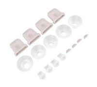 FTVOGUE Ensemble de Remplacement de Tire-Lait Portable, Valve à Bec de Canard en Silicone de 5 Pièces et Inserts de Bride avec un Matériau sans Danger pour le Corps pour une Expression