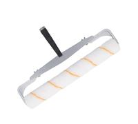 FTVOGUE Ensemble de Rouleaux à Peinture, Plastique de qualité Professionnelle de 18 Pouces avec extrémité Amovible, Idéal pour la Finition des Murs, Plafonds et Sols