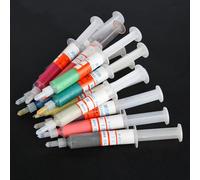 FTVOGUE Ensemble de Seringues de Pâte à Polir 12 Pièces avec Boîte de Rangement pour Bijoux en Métal, Bague, Résine, Cire, Diamant, Sable, Polissage de Haute Précision