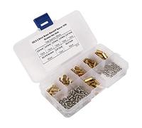 FTVOGUE Ensemble d'entretoises, Kit d'assortiment de 180 Pièces en Acier au Carbone avec Attaches M2 M2,5 M3 pour Applications électroniques (.5)