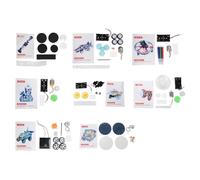 FTVOGUE Ensemble d'expérimentation Scientifique, Kit d'expérimentation Scientifique EVA Kids avec 7 Projets, Développe Les Capacités Cognitives et Les Compétences Techniques, Activités Scientifiques