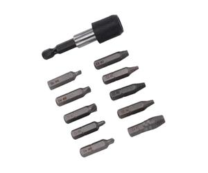 FTVOGUE Ensemble D'extracteurs de Vis avec Tige D'extension Autobloquante | Extracteurs en Acier au Carbone, Tailles de Perçage de 5,9 Mm à 2,6 Mm, Utilisation en Atelier Garage, Outil de Retrait de
