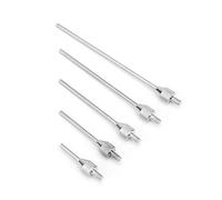 FTVOGUE Ensemble d'indicateurs de Test en Acier au Tungstène, Sonde à Aiguille à Cadran D1,5 Mm avec Filetage Standard, pour Mesure L10 L20 L30 L40 L50 dans l'ingénierie d'usinage et le Contrôle