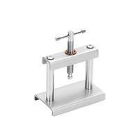 FTVOGUE Ensemble d'outils de Presse pour Montre, Métal de Haute qualité avec 12 Moules, Ferme-boîtier de Montre et Outil de Remplacement de Batterie pour Cadrans Circulaires de 16 à 50 Mm (avec 12