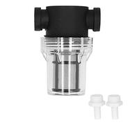FTVOGUE Entonnoirs de Filtres de Brassage de Bière avec Filtre à Bière en Ligne de Barbe de Tuyau de 12 Mm pour Le Brassage à Domicile