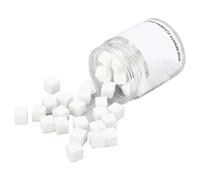 FTVOGUE Éponges à Ongles Douces, 50 Pièces éponge de Nettoyage Optique Haute densité avec Stylo argenté pour les Designs Halo Nail Art ombré, 10x10x10mm Fournitures Professionnelles de Nail Art pour