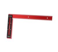 FTVOGUE Équerre de Charpentier, Règle de Travail du Bois en Forme de L en Alliage d'aluminium pour une Mesure de Précision, 13,78 X 23,62 Pouces, Idéale pour la Menuiserie Professionnelle