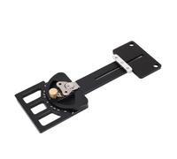 FTVOGUE Équerre de Scie à Rail à Angle Réglable, Guide de Scie à Rail Multi-Angle en Alliage D'aluminium avec Bloc D'arrêt à Angle Positif pour Rails de Guidage de Scie à Rail Triton WEN