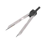 FTVOGUE Étriers D'ECG Règle D'ECG Diviseur Outil de Mesure de Dessin en Acier Inoxydable avec échelle Claire de 0 à 2,4 Pouces pour électrocardiographe ECG Médical en Soins (BLACK)