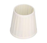 FTVOGUE Fabric Chandelier Lamp Shades, 3-Pack Clip-On Bulb Adapter