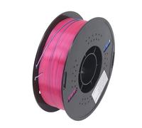 FTVOGUE Filament PLA en Soie 1,75 Mm 1 Kg 3 Couleurs Multicolore Arc-en-ciel Brillant Soyeux pour Imprimante 3D FDM avec Couleurs Vives Rouge Jaune Bleu sans Obstruction sans Défo