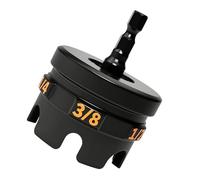 FTVOGUE Fixation de Foret à écrou, clé à Douille en Acier allié, Outil pour Tiges Filetées de 1/4 3/8 1/2 Pouces avec Roulement en Acier pour Supports de Conduits et Systèmes de Jambe