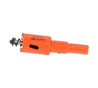 FTVOGUE Foret Bi-Métal Scie-cloche HSS 18 Mm avec Mandrin Profondeur de Coupe 32 Mm pour le Perçage du Bois et du Métal pour les Utilisateurs de Bricolage, les Installateurs et les Travaux de
