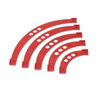 FTVOGUE Gabarit de Chanfrein D'angle pour le Travail du Bois, Conçu avec Précision pour le Positionnement du Rayon pour les Projets de Menuiserie, 5 Pièces pour un Usage Domestique et Professionnel