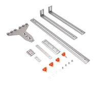FTVOGUE Gabarit de Coupe de Cercle de Routeur Guide de Bords Droits Rail de Guidage de Routeur Rayon Réglable de 67 Mm à 823 Mm avec Double échelle pour Support de Rainure de Fraisage du