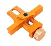 FTVOGUE Gabarit de Montage de Porte D'armoire, Bras de Support Réglable en Alliage D'aluminium avec Embout de 6 Mm, 8 Mm, 10 pour Cuisine sans Cadre, Armoires de Salle de Bain,