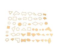 FTVOGUE Gabarits acryliques couture quilting lot 54 pièces