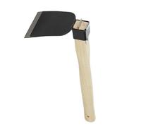 FTVOGUE Hoe en Acier à Haut Carbone épaissi avec Une Lame Tranchante, Petite Houle, Faucille Japonaise de Désherbage, Pick-Pick falsifié, Poignée Légère, Râteau à Cinq Boues avec Une Longue Poignée
