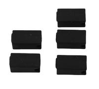 FTVOGUE Hotend Lot de 5 Chaussettes en Silicone Noires pour Imprimante 3D Elegoo Centauris Carbon, Housse Isolante Résistante à la Chaleur et à la Poussière, Ajustement, Très