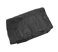 FTVOGUE Housse D'étagère étanche, Couverture de Grille en Tissu Oxford Enduit d'argent 210D pour étagères de Rangement 36x18x72 Pouces, avec Fermeture éclair Bidirectionnelle et F