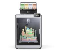FTVOGUE Imprimante 3D K2 Plus Combo, Multifilament 16 Couleurs, Volume de Construction 350mm, Moteurs Pas à Pas FOC, Vitesse 600mm/s, Double Caméra AI, Calibrage Automatique, pour (UE)