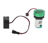 FTVOGUE Indicateur de Courant de Tension, Matériau ABS, Mesure Précise de la Tension et du Courant, Idéal pour la Maintenance électrique et l'installation d'équipements (GREEN)