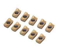 FTVOGUE Inserts de Tournage Inserts de Tour en Carbure 10 Pièces Revêtement Fin APMT1135PDER MO2 Type de Clip pour Tour Fraiseuse Utilisateurs de du Bois Haute dureté Résistance à l'usure Thermique