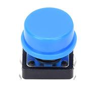 FTVOGUE Interrupteur à Bouton-poussoir momentané, Conception en Plastique Compacte, Action étanche et Sensible, Idéal pour l'électronique et les Appareils Ménagers