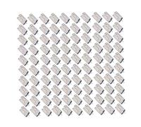 FTVOGUE Interrupteur à Bouton Tactile momentané 100 Pièces, Plastique Technique, Haute sensibilité, Taille Compacte, pour Projets de Bricolage et électronique