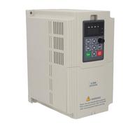 FTVOGUE Inverseur d'entraînement à Fréquence Variable, Onduleur ABS PC VFD 3,7 KW Entrée 1PH Sortie 3PH 18 A avec Affichage Numérique pour Contrôle de Vitesse de Pompe de Fraisage de Machine CNC