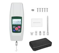 FTVOGUE Jauge de Force Numérique, Dynamomètre de Poussée et de Traction avec 3 Modes de Mesure et 4 Conversions D'unités, pour les Tests de Pression de Tension et L'analyse Statistique (KF-500)