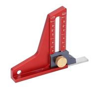 FTVOGUE Jauge de Hauteur de Scie à Table, Règle en Alliage d'aluminium pour la Mesure de la Profondeur, Conception Légère pour une Configuration Précise du Travail du Bois