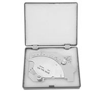 FTVOGUE Jauge de Soudure en Acier MG-8, Outil de Mesure de Soudage en Acier Inoxydable, Règle D'inspection de Couture pour la Mesure du Soudage