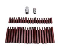 FTVOGUE Jeu de 40 Douilles en Acier allié 3/8 Po à Haute Torsion pour Mécanicien Automobile
