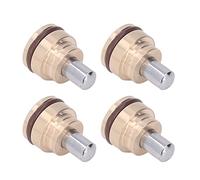 FTVOGUE Joystick Pusher Control Valve Laiton Alliage Acier Joystick Poignée Pusher Valve 4Pcs Kit pour E320 Pelle Accessoire pour Control Repair