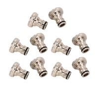 FTVOGUE Kit d'Adaptateur de Robinet de Lave-vaisselle, Adaptateur à Pression Portable en Laiton plaqué Zinc avec 10 Pièces pour évier de Cuisine d'hôtel de Dortoir à la Maison