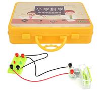 FTVOGUE Kit d'apprentissage du Magnétisme électrique, Matériau ABS, Expériences Amusantes avec Générateur à Manivelle pour Enfants, Parfait pour l'enseignement Scientifique à Domicile et