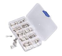 FTVOGUE Kit D'assortiment de Fusibles en Verre, 5x20mm 100 Pièces