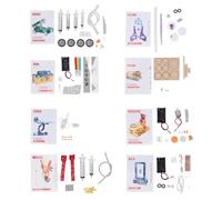 FTVOGUE Kit de Construction Scientifique EVA Steam Toy Kit d'expérimentation Scientifique avec 8 Planches KT et Projets Alimentés par Batterie Stimulation Cérébrale Pratique pour Garçons Filles